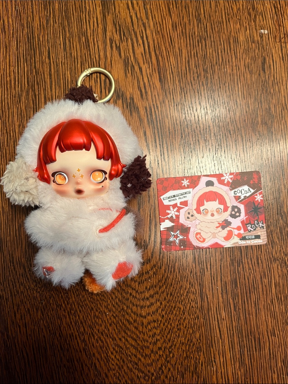 POP MART x Skullpanda Winter Symphony Plush Pendant - Ode to Cocoa